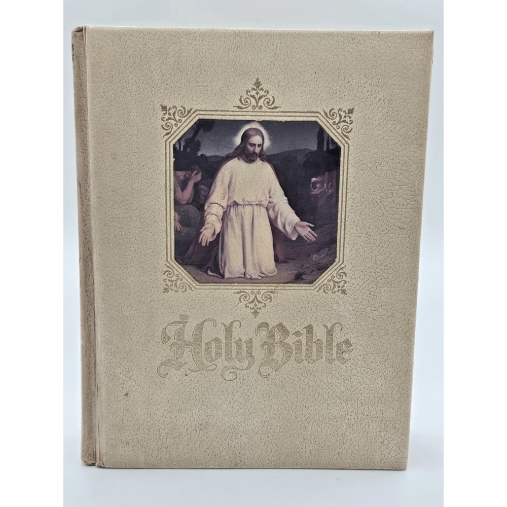 Vtg Lg HOLY BIBLE CRUSADE ANALYTICAL EDITION King James Version Nashville 1964